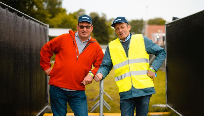 Erik en Wim op Beir-Total